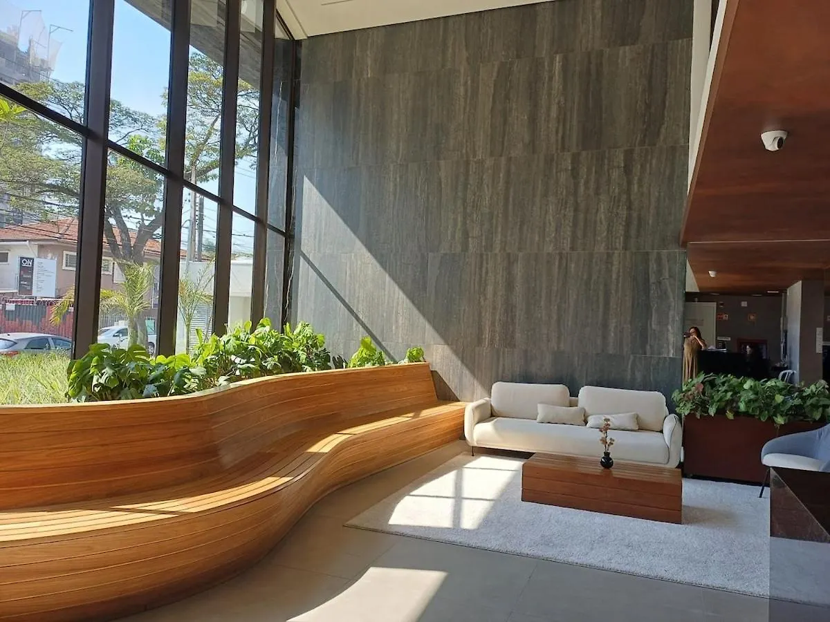 Studio Moderno | Gym | Piscina Rooftop | Market Sao Paulo Brazil