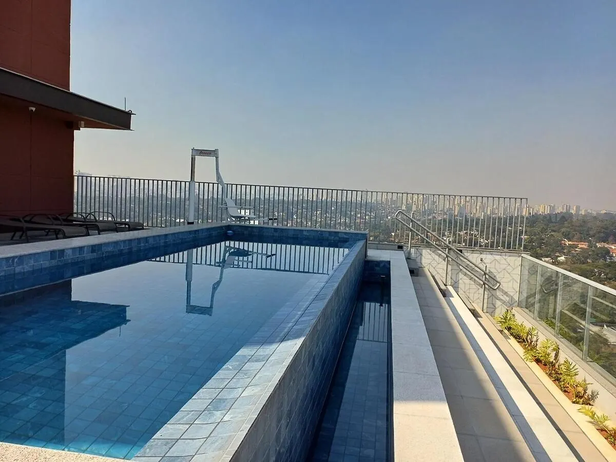 Apartment Studio Moderno | Gym | Piscina Rooftop | Market Sao Paulo