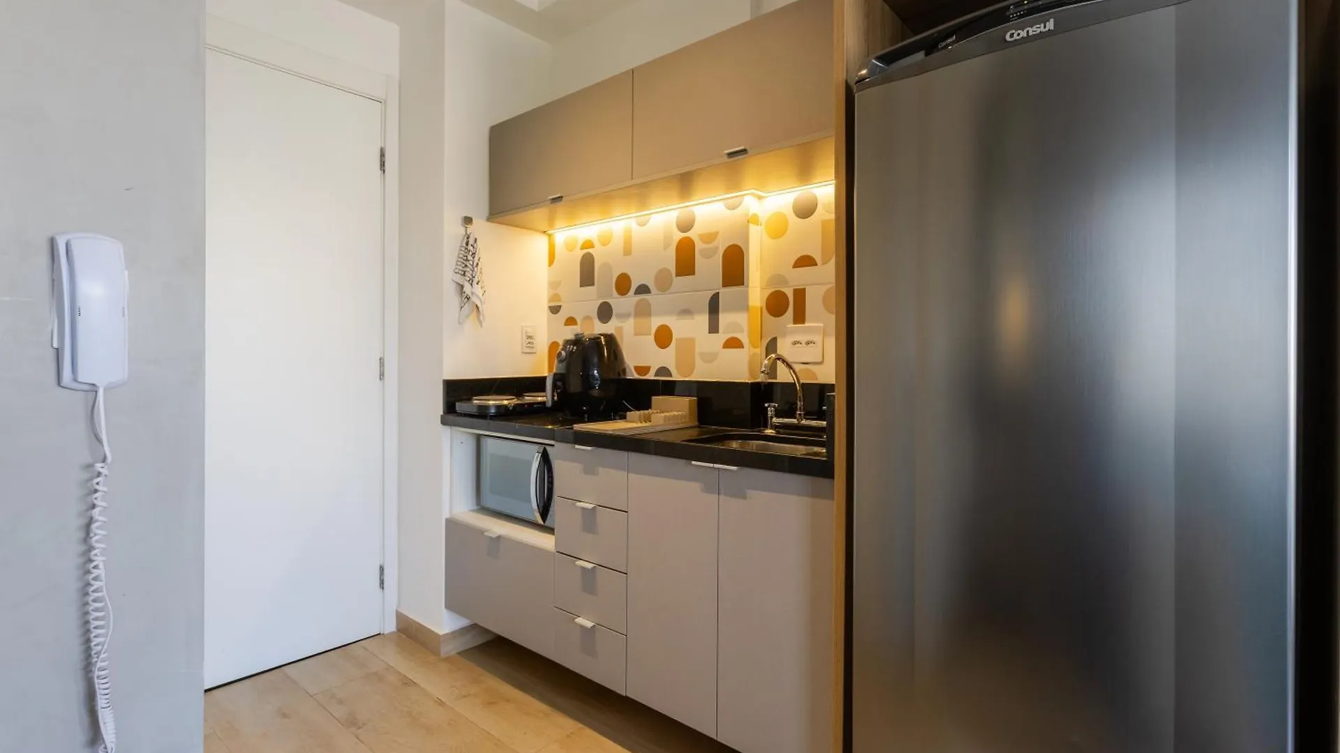 Apartment Studio Moderno | Gym | Piscina Rooftop | Market Sao Paulo