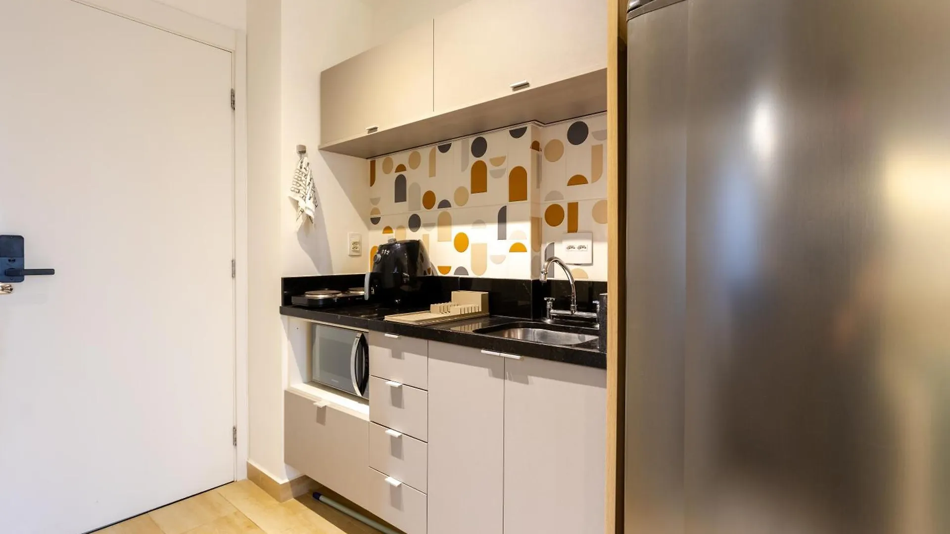 Apartment Studio Moderno | Gym | Piscina Rooftop | Market Sao Paulo